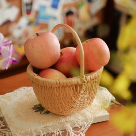  无保鲜剂 不打蜡 可以带皮吃的苹果