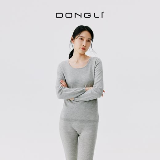 东黎 • 丝绒女士秋冬圆领舒适保暖内衣 4631 商品图5
