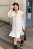 Stay2Weeks 甜美娃娃领衬衫鱼尾连衣裙套装 17300 商品缩略图0