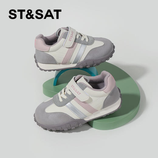 【童鞋】星期六休闲百搭魔术贴绒里可选德训鞋SSC3192L37/SSC419DLAE 商品图4