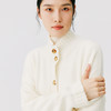 东黎 • 小山羊绒女士秋冬百搭中长款高领开衫 4662 商品缩略图7