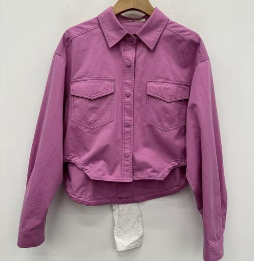 B2-8双口袋抽绳小外套40819(紫) 秋季 243010750321 商品图1