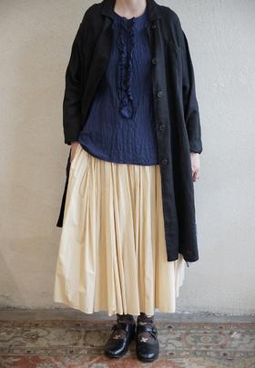 KHADI&CO 亚麻轻薄长衬衫外套(EARTH2 Linen Coat)