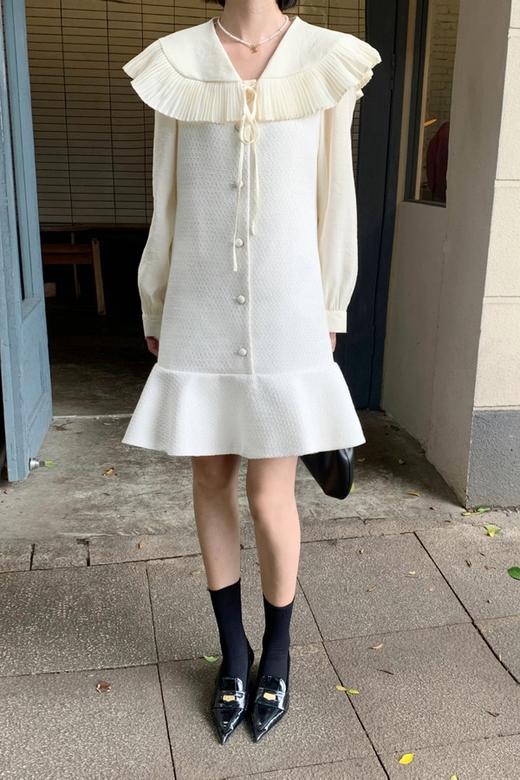 Stay2Weeks 甜美娃娃领衬衫鱼尾连衣裙套装 17300 商品图7