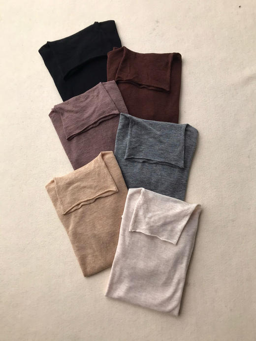 【Theory】山羊绒系列，万能打底。米杏、卡其、灰色、花驼、咖色、黑色 商品图2