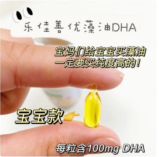 乐佳善优DHA  美国原装进口80粒（源码发货） 商品图1