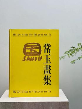 《常玉画集》，常玉绘画，8开,精装，带函套，132页，全彩精印，历史博物馆1995年10月初版。售价480元。