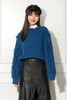 LNNNS 蓝色麻花流苏针织毛衣 10275 商品缩略图0