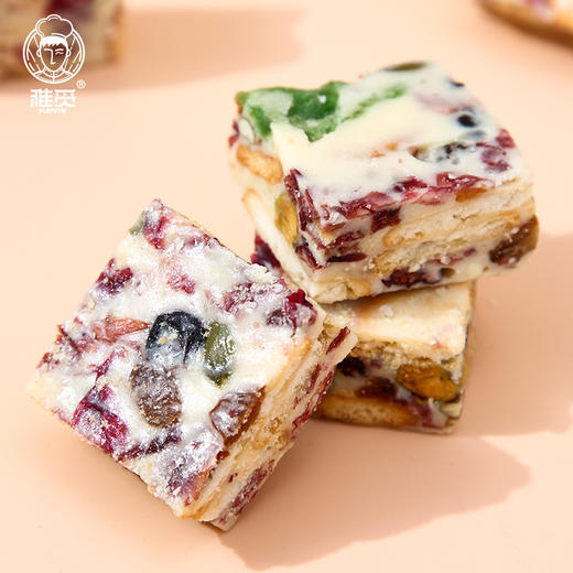 雅觅玫瑰蓝莓综合雪花酥300g 商品图1