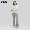 3件折上7折【自营】FILA/斐乐  Emerald斐乐女子针织长袖衫2024春季新款时尚休闲简约长T恤 F11W414210FZA 商品缩略图3