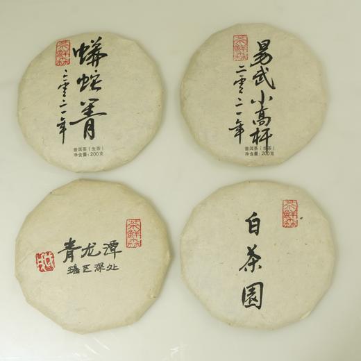 周五秒杀| 蟒蛇箐 白茶园 易武小高杆 青龙潭 普洱茶 生茶 200g/饼 商品图0