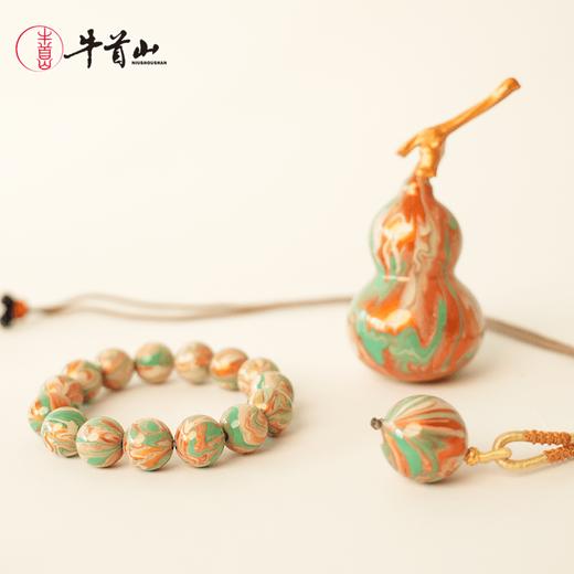 牛首山大漆珠串牛首灵珠大漆漂流漆工艺敦煌元素男女配件配饰 商品图4