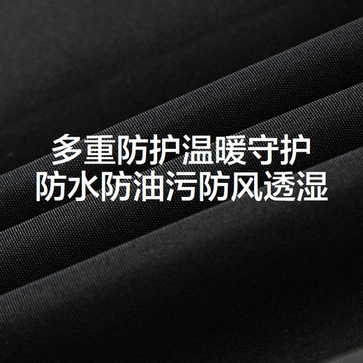 森马儿童羽绒裤2024新款宽松束脚裤厚款长裤冬季运动风裤子女童装 商品图4