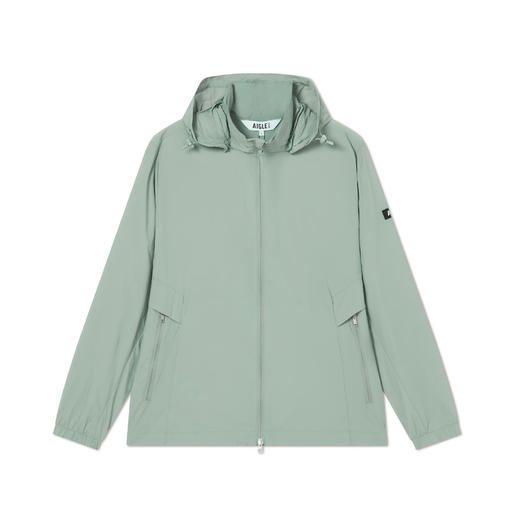 法国AIGLE男超轻风衣灰薄荷色AK221 商品图0