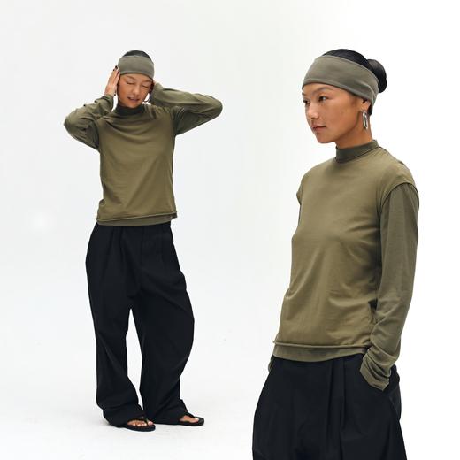 oneup叠穿两件套长袖T恤 商品图3