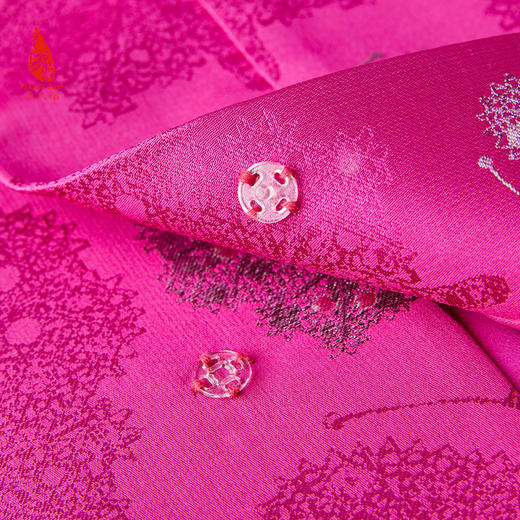 SAINTJOY/上久楷女式宋锦马甲 玫红蝴蝶 CY1044207029 商品图9