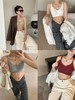 老米优品🎈7天。Ins风《双面磨毛暖绒条纹肌理bra》聚拢！！温暖，柔软，无痕，防下垂！！NY241017A 商品缩略图1