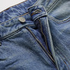 ROMI STUDIO“莱卡丹宁” 牛仔棉重工水洗微弹直筒牛仔裤 431N2073 商品缩略图2