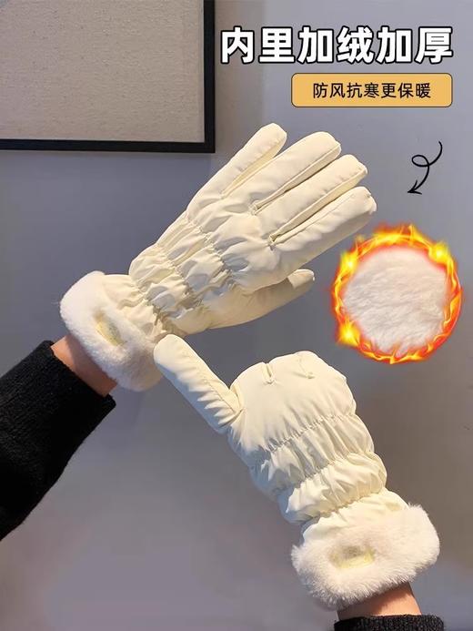 【全方位保暖 可触屏】雾敦堡WODONBLE加绒保暖手套 防风防水 柔软轻肤 双层加绒 商品图2