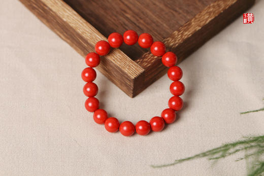 【福运】朱砂手串   珠径：10mm 商品图2