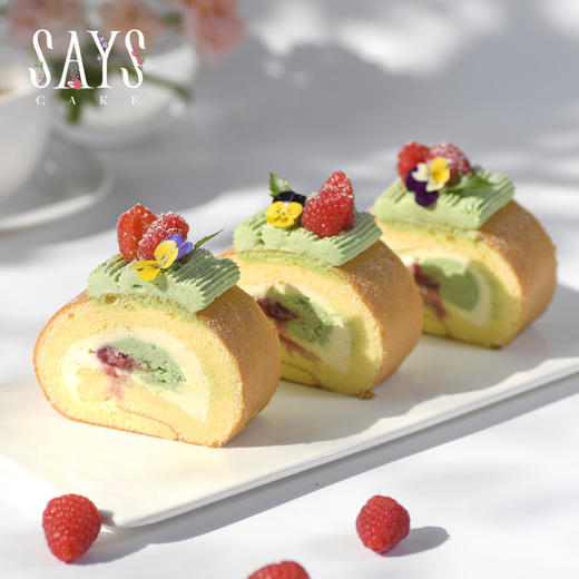 【预定】小红杏开心果蛋糕卷 Apricot Pistachio Roll Cake 商品图1