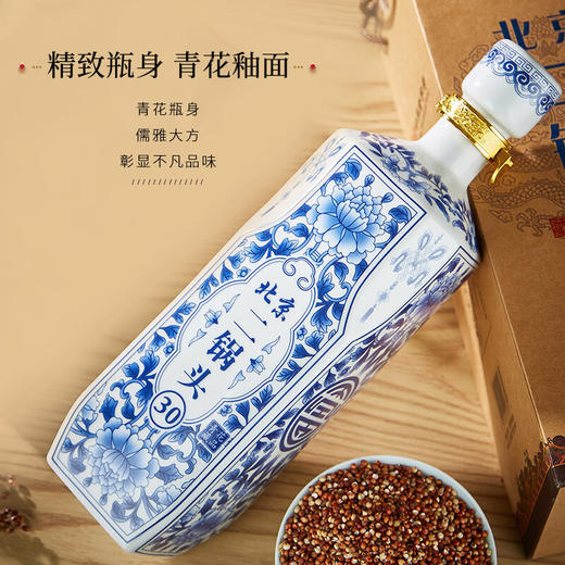 【现货】永丰牌永丰北京二锅头 青花藏品 42度清香型白酒 纯粮酿造 大容量装 42度 1500mL 1瓶 礼盒装 商品图6