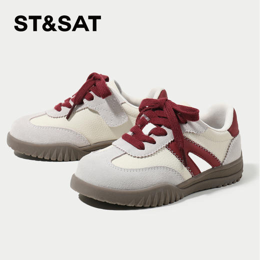 【童鞋】星期六时尚百搭休闲复古德训鞋SSC3192L56 商品图0