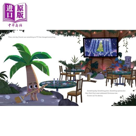 【中商原版】不像松树的树 Everett Green The Not-So-Christmas Tree 英文原版 圣诞主题儿童绘本故事图画书 精装 进口 4-8岁 商品图1