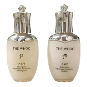 The history of Whoo・后天气丹光耀煥活紫顔滋养水乳·水50ml乳50ml