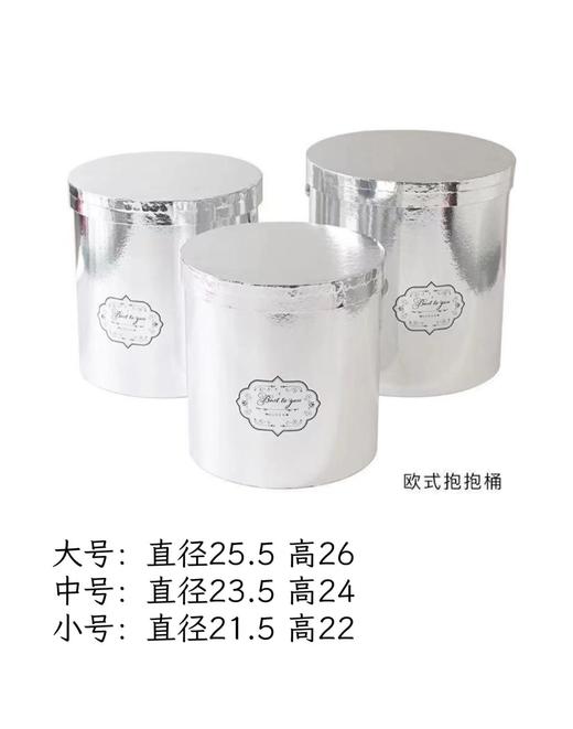 【实用大号】银色抱抱桶套三 商品图3