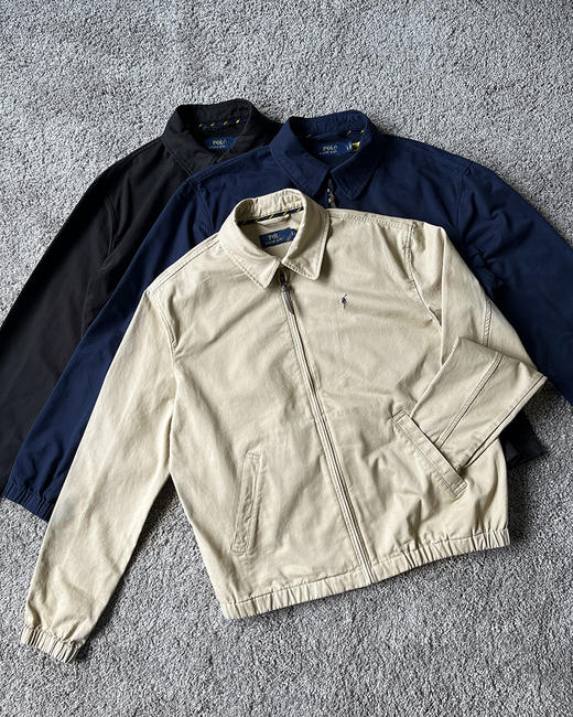 单品包邮现货 THS-特 RL马球 纽约常青复古老钱PRL磨毛水洗棉/经典Bayport老干部夹克 3色 AF1003 商品图5