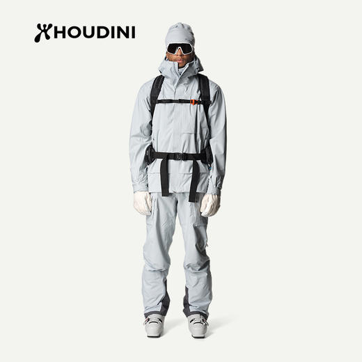 HOUDINI胡丁尼 Rollercoaster 云霄 男款户外防水带帽外套800060 商品图5