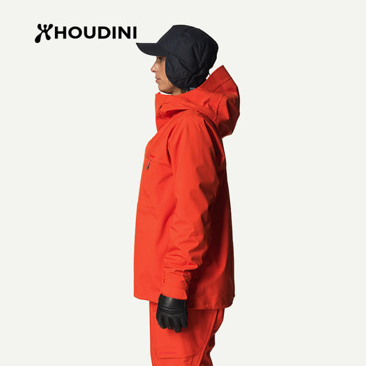 HOUDINI胡丁尼 ShelterAnorak安全屋女款冬季单双板专业滑雪服外套 810009 商品图4