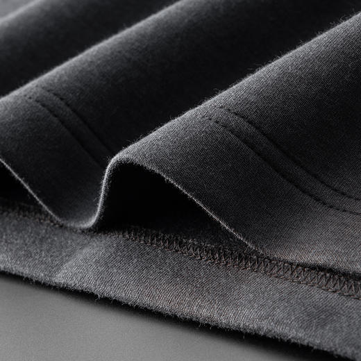 【新款DDS】大依优型大码男装圆领秋冬短袖打底休闲加肥加大男士胖子大码内搭上衣T恤 商品图7