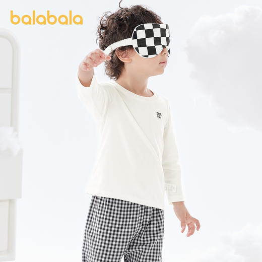 巴拉巴拉童装儿童长袖t恤春秋装2025新款男童上衣女童打底衫宝宝 商品图2
