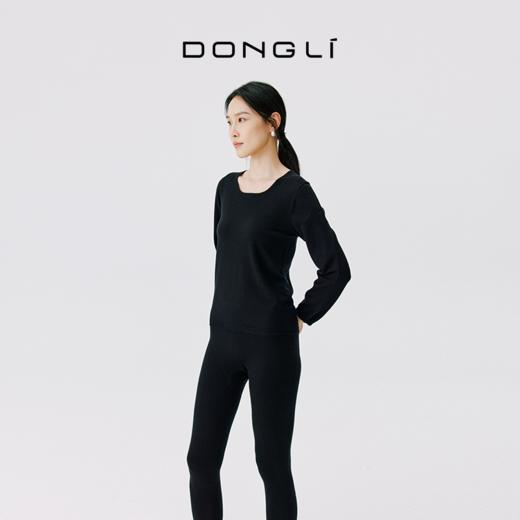 东黎 • 丝绒女士秋冬圆领舒适保暖内衣 4631 商品图1