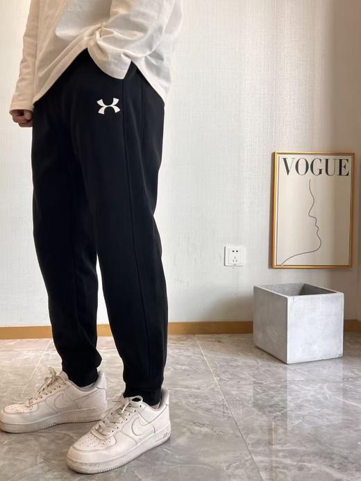 男女同款秋冬加绒水貂绒暖暖卫裤 商品图11
