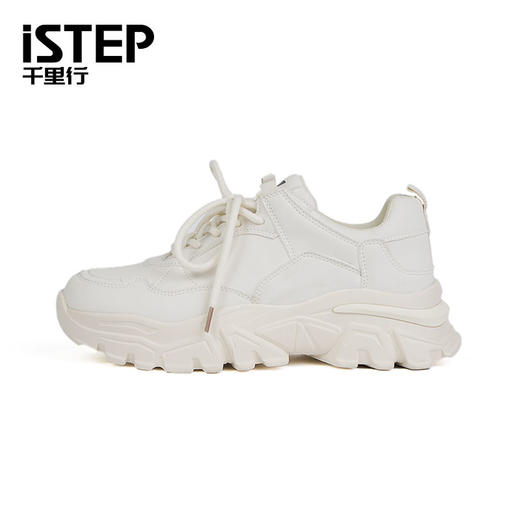 istep低帮厚底老爹鞋厚底休闲鞋增高鞋 商品图2