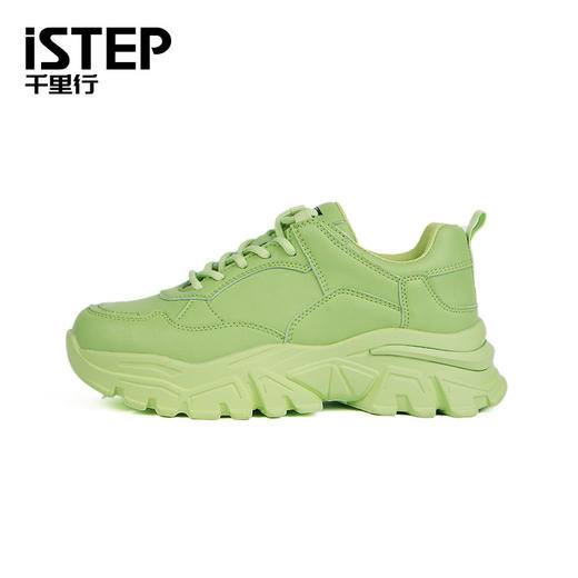 istep低帮厚底老爹鞋厚底休闲鞋增高鞋 商品图8