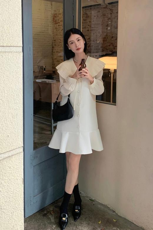 Stay2Weeks 甜美娃娃领衬衫鱼尾连衣裙套装 17300 商品图2