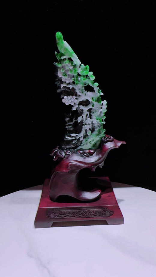 620453翡翠摆件【喜上眉梢】 商品图3