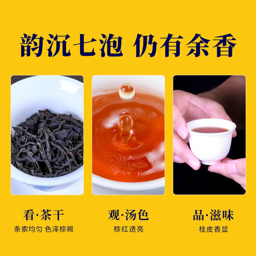 魏氏茶 肉桂一星 正宗武夷岩茶 霸道高香 岩韵醇厚 144g/盒 商品图1