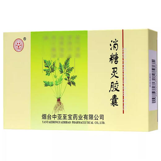 消糖灵胶囊【0.4g*12粒*2板】烟台中亚 商品图2