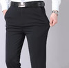 春秋季轻奢西裤 商务西裤男士休闲裤春夏季薄款弹力冰丝男裤中年宽松直筒西装裤男 商品缩略图1