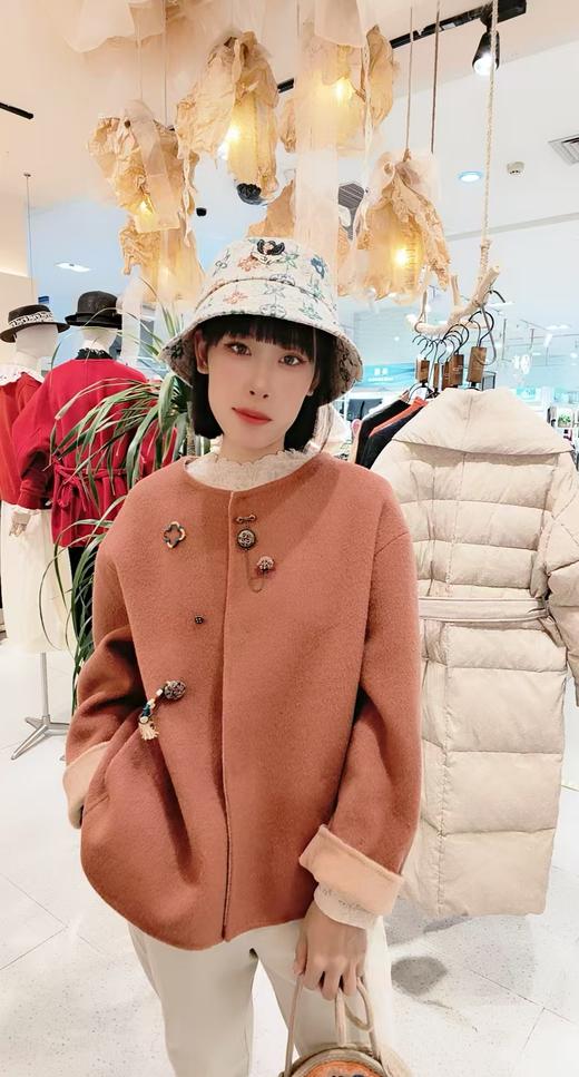 4F 一城画一 羊毛外套 商品图0