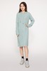 HAYES 薄荷绿针织连帽卫衣连衣裙 10282 商品缩略图1