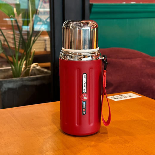 秋冬季【高颜值罗马保温杯】男女生316不锈钢泡茶杯 带盖高档茶水分离水杯  商品图5