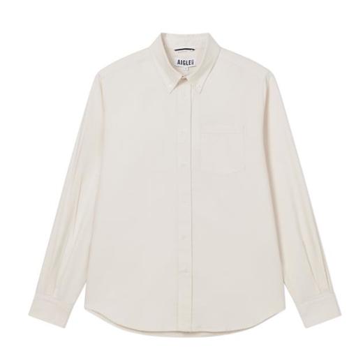 法国AIGLE男长袖衬衫粉白色AD85B 商品图0