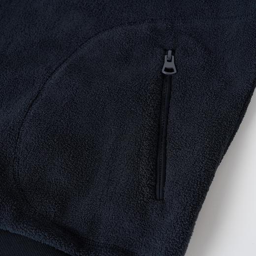 ROMI STUDIO“温暖如初”摇粒绒双面抓毛半开领套头卫衣 431WM058 商品图3