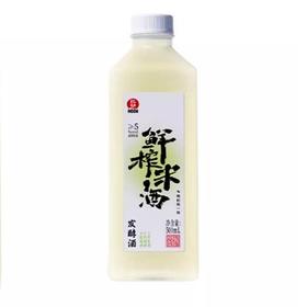红动 5°鲜榨米酒原味 500ml/瓶